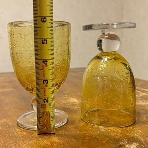 Tag Ltd Bubble Glass Goblets - Thumbnail 2